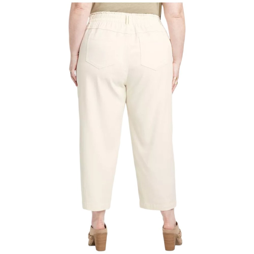 3X, 4X - KNOX ROSE - High-Rise Tapered Fit Pants NEW - Picture 2 of 3